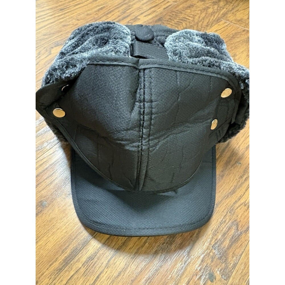 Supplex Thermal Winter Fur Lined Trapper Hat Ear Flap Face Cover One Size Unisex